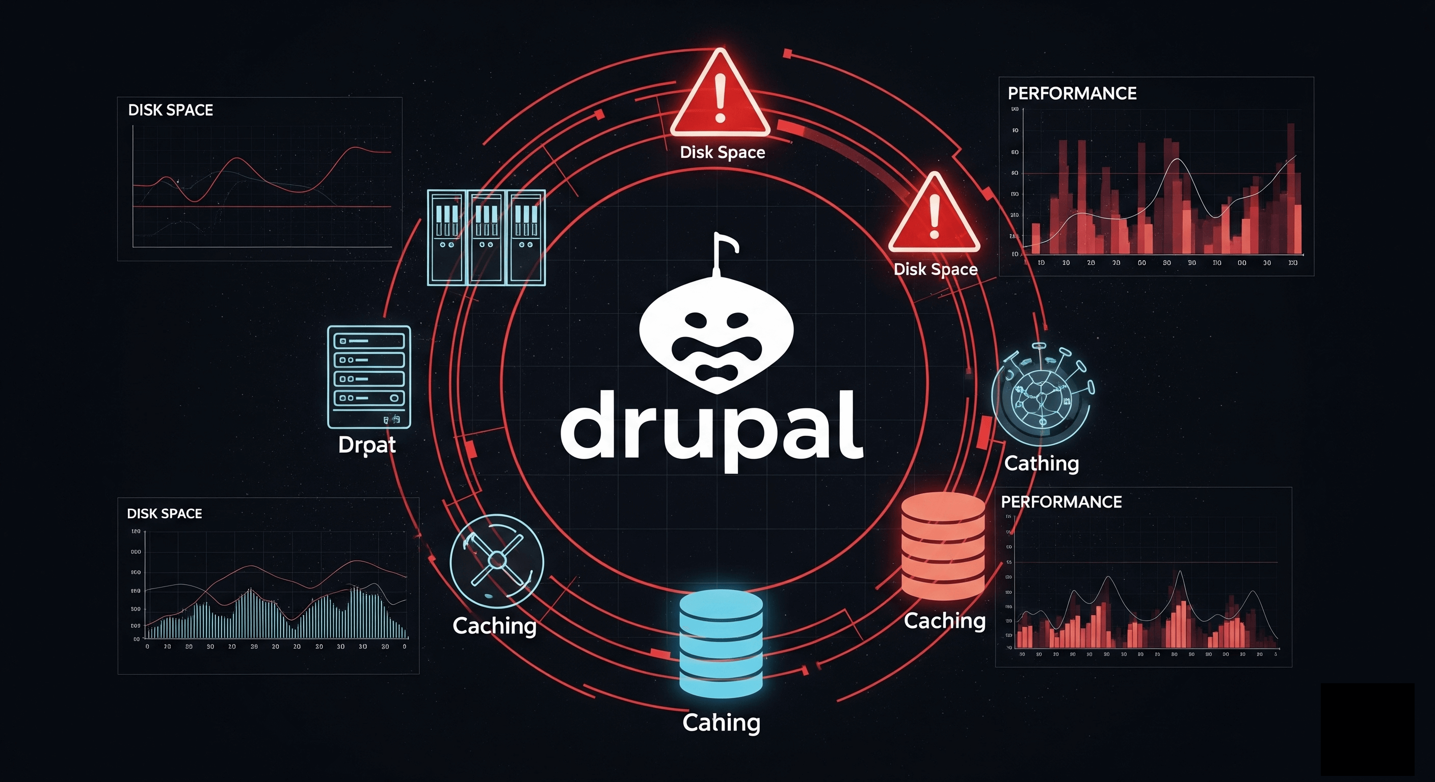 Drupal Website Disk Space Full &amp; Performance Crisis: Deep Diagnosis and Comprehensive Solutions